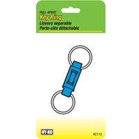 Hy-ko Products Kc115 Plastic Pull Apart Key Ring