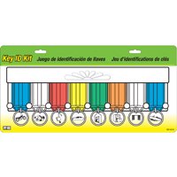 Hy-ko Products Kc143-8 Easy Open Keytag Key Id Kit