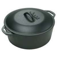 L8dol3 10.25 In. Dutch Oven With Cover, 5 Quart