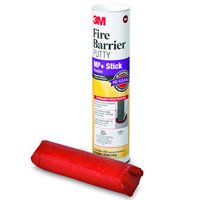 Mp Plus Stick Fire Barrier Modable Putty, Red-brown