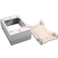 Wiremold Nm2 Ivory Switch - Outlet Box