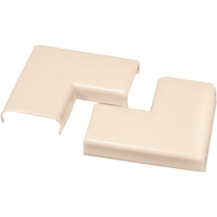 Wiremold Nm6 Ivory Plastic 90 Degree Flat E Lbow