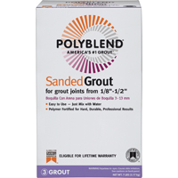Pbg3707-4 Dove Gray Grout Sanded 7 Lbs.