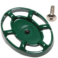 Pk1290 Green Oval Handle & Screw