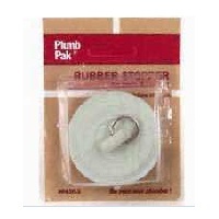 Pp22003 Rubber Sink Stopper White, 1 To 1.37 In.