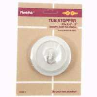 Pp22004 Fit All Sink & Tub Stopper, White
