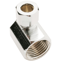 Pp76pclf Angle Connector - 0.5 Fip X 0.375 Od