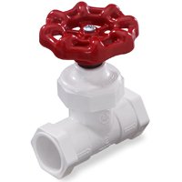 SCP-0500-S 0.5 in. Ips PVC Globe Valve SCP-0500-S 0.5 in. Ips PVC Globe Valve