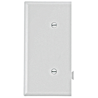 Cooper Wiring Ste14w Snaptog Strap Mount End Plate, White
