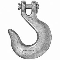 T9401524 Slip Hook Clevis Zinc Plated - Grade 43 Steel - 0.31 In.