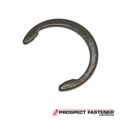 C-137st Pa 1.38 In. C - Style External Ring .05 In. Thick Carbon Steel Black Phosphate Pack - 10 Pieces