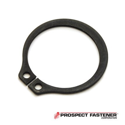 Dsh-85st Pd 85 Mm. External Retaining Ring Carbon Steel Black Phosphate - 5 Pieces