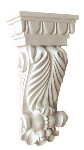 5apd10029 4.81 X 9.5 In. Decorative Acanthus And Egg And Dart Corbel