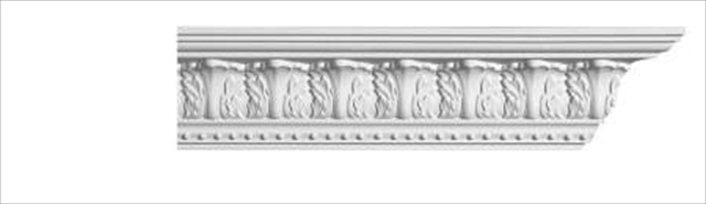 5apd10053 96 X 3.37 In. Acanthus Crown Moulding