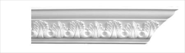5apd10056 94.5 X 3.12 In. Acanthus Crown Moulding
