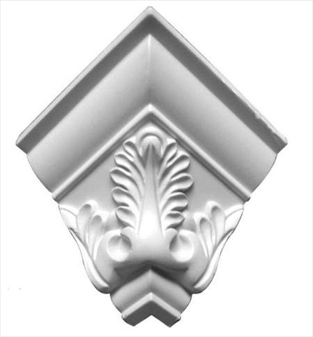 5apd10058 3.12 In. Acanthus Crown Moulding Outside Corner