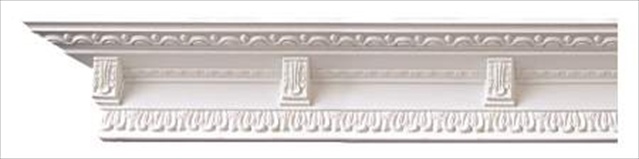 5apd10059 94.5 X 3.5 In. Lambs Tongue And Corbels Crown Moulding
