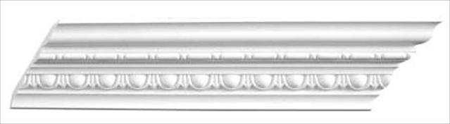 5apd10062 94.5 X 3.75 In. Egg And Dart Barrel Crown Moulding