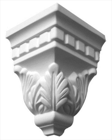 5apd10071 4.5 In. Acanthus Crown Moulding Outside Corner