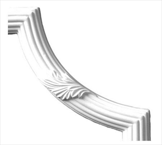 5apd10149 8.87 X 8.87 In. Corner For Acanthus And Reed Panel Moulding