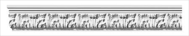 5apd10174 96 X 3.5 In. Acanthus Panel Moulding
