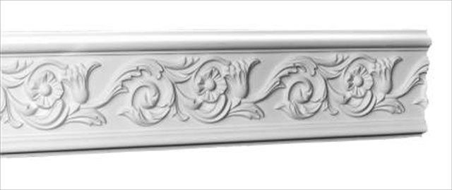 5apd10175 94.5 X 4.37 In. Floral Panel Moulding