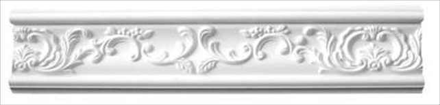 5apd10177 94.5 X 5.12 In. Floral Panel Moulding