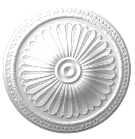 5apd10211 15 In. Gothic Floral Ceiling Medallion