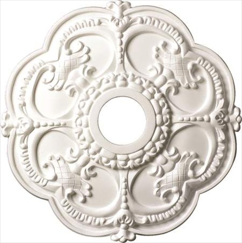 5apd10217 18 In. Floral Ceiling Medallion