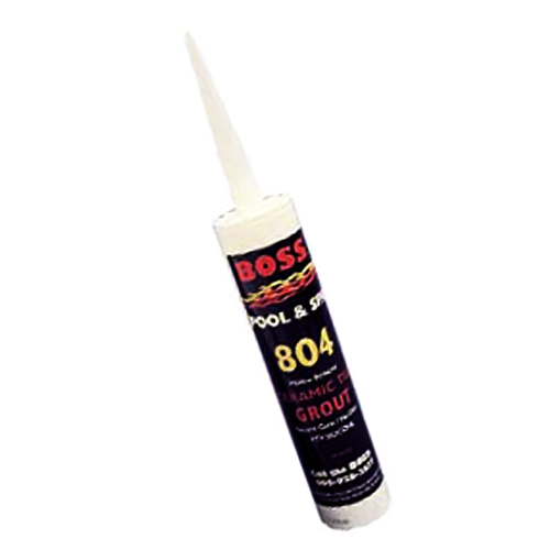 80401 Boss 10.3 Oz. White Silicone Tile Grout - Cartridge