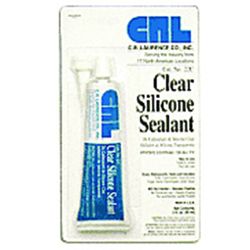C.r. Laurence 22c Clear Silicone Sealant 3 Fluid Ounce Squeeze Tube