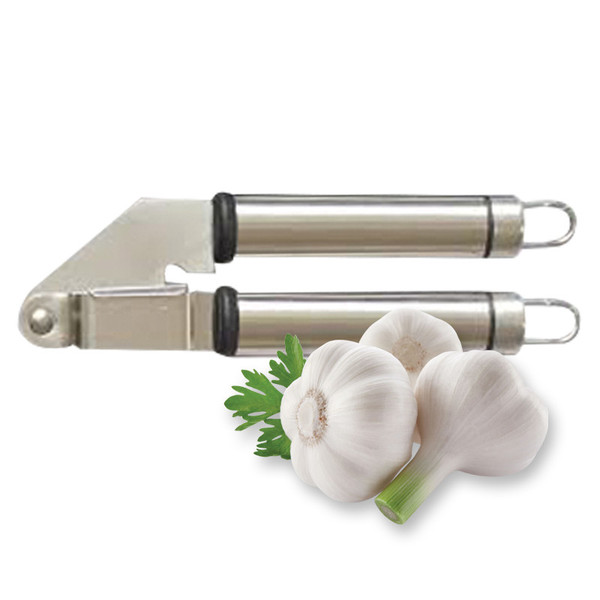 Hst5025cs Garlic Press Stainless Steel With Removable Basket, Case Of 24
