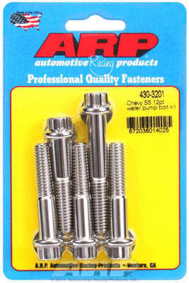 4303201 Chevy Ss 12 Point Water Pump Bolt Kit