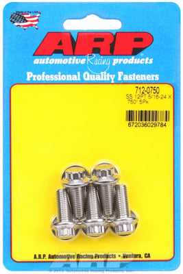 7120750 Sae Bolt Kit Stainless 300 0.31-24 x 0.750 In.