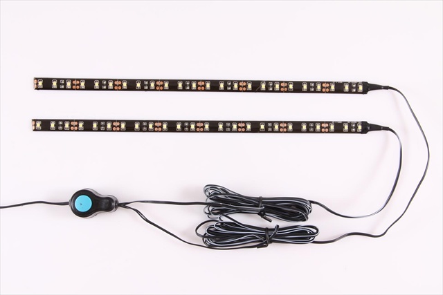 861121 Light Weight Flexible Universal Led Strip Lighting Kit With Switch - 2 Piece