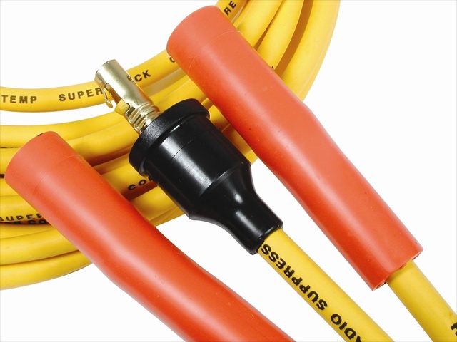 ACCEL 4038 4000 Series Yellow Copper Spark Plug Wire Set ACCEL 4038 4000 Series Yellow Copper Spark Plug Wire Set