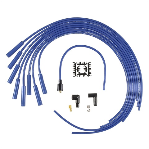 ACCEL 4040B 8 Mm. 4000 Series Blue Graphite Spark Plug Wire Set ACCEL 4040B 8 Mm. 4000 Series Blue Graphite Spark Plug Wire Set