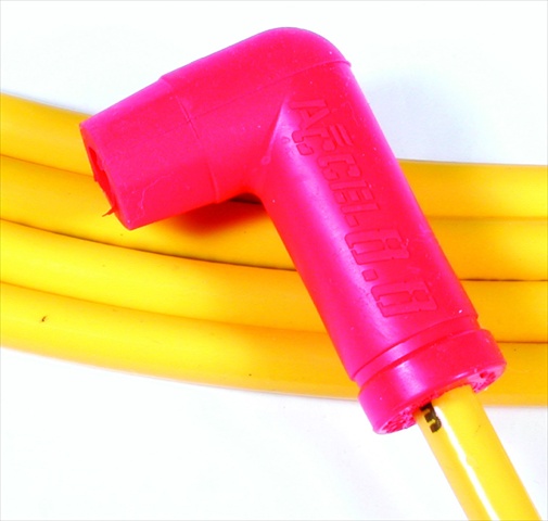 ACCEL 8031 Accel 8031 Spark Plug Wire Set of 8.8 Mm. Spiral Suppression Wire - Universal Set Yellow ACCEL 8031 Accel 8031 Spark Plug Wire Set of 8.8 Mm. Spiral Suppression Wire - Universal Set Yellow