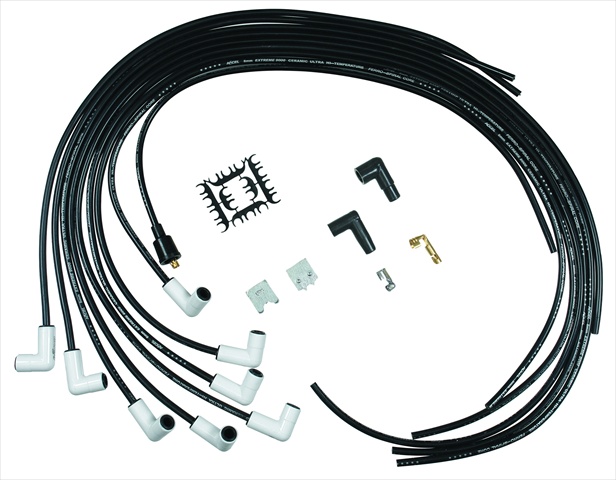 ACCEL 9001C Accel 9001C Spark Plug Wire Set of Extreme 9000 Ceramic Boot - Ferro-Spiral Core - Universal ACCEL 9001C Accel 9001C Spark Plug Wire Set of Extreme 9000 Ceramic Boot - Ferro-Spiral Core - Universal