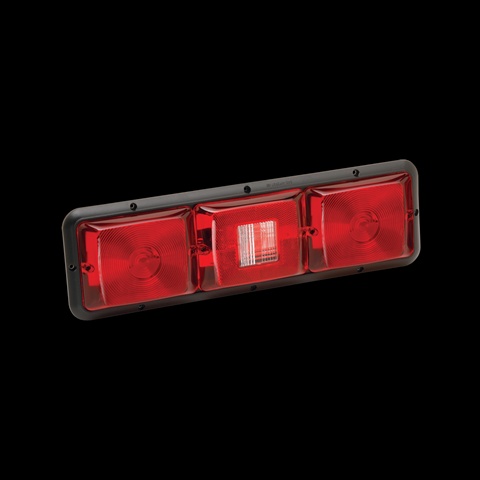 3084103 Triple Tail Lights Horizontal Light Red