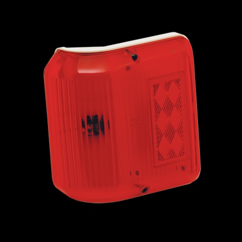 3086005 Wrap-around Light Red Colonial White Base