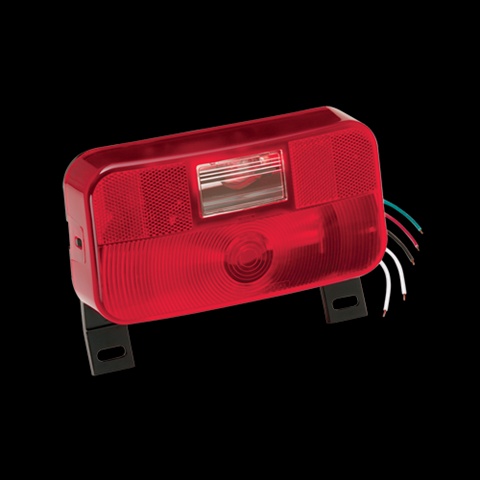 3092109 Tail Light With Backup & License
