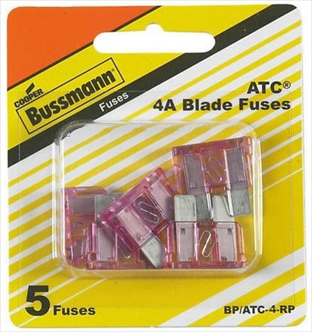 Bpatc4rp Automotive Fuses, Pack - 5
