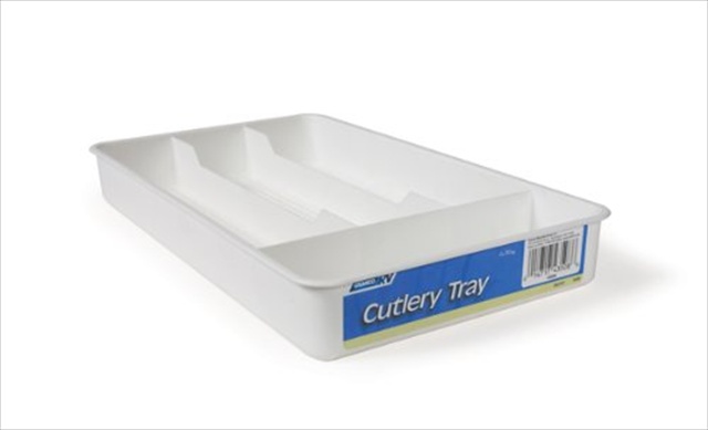43508 Cutlery Tray White