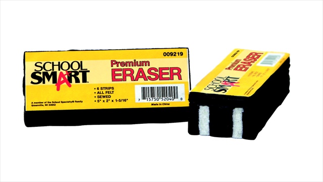 UPC 885634000035 product image for 009219 Premium Chalkboard Eraser- Black & White | upcitemdb.com