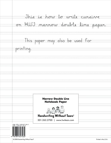 017778 Double Line Narrow Paper, Pack - 100