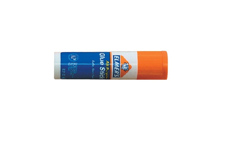 024088 Acid-free Disappearing Non-toxic Handy Twist-up Washable School Glue Stick, 0.21 Oz Tube - Clear