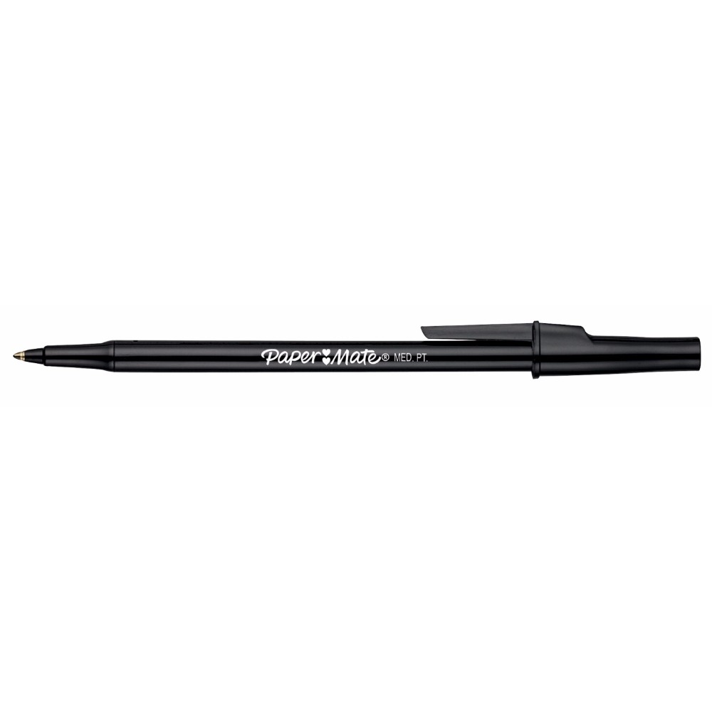 Papermate 027343 Write Brothers Ballpoint Stick Pen Medium Tip Green Ink & Barrel Pack - 12 Papermate 027343 Write Brothers Ballpoint Stick Pen Medium Tip Green Ink & Barrel Pack - 12