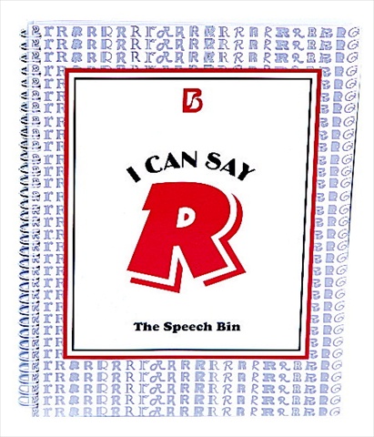 028689 I Can Say R Special Needs Speech Therapy Book