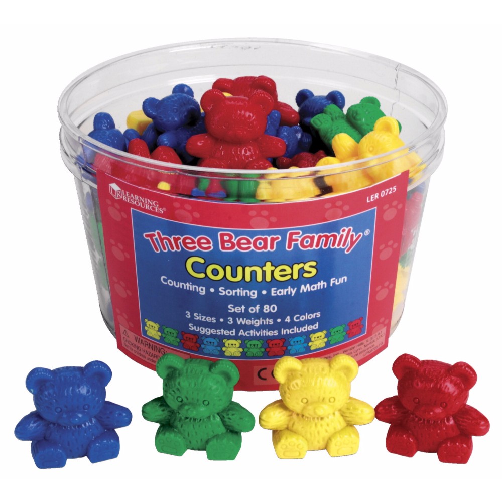 031-8306 Three Bear Family Counters